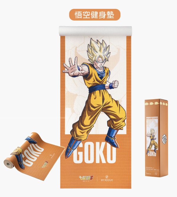 七龍珠聯名 55LB (25kg)可調式啞鈴 (含健身墊、龍珠) 悟空款 七龍珠Z健身墊, BYZOOM瑜伽墊, 悟空健身墊, 達爾瑜伽墊, PVC防滑墊, Dragon Ball Z墊子, 居家重訓墊, 官方授權健身墊, 6mm厚瑜伽墊, 賽亞人訓練墊,1212,1212優惠,雙12,悟空健身墊,達爾健身墊