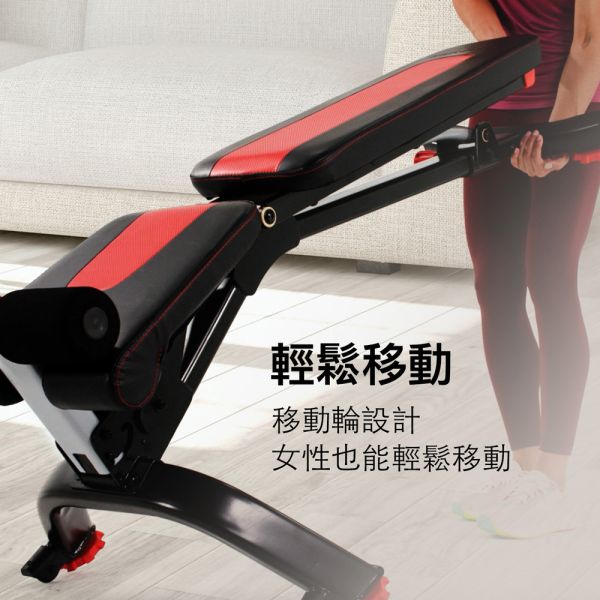 BowFlex 5.1S多功能重訓椅｜多角度立式收納｜SelectTech系列 BowFlex 5.1S, 可調式舉重椅, 居家健身, 重訓器材, 健身椅, 舉重椅推薦, 可折疊舉重椅​​,喬山