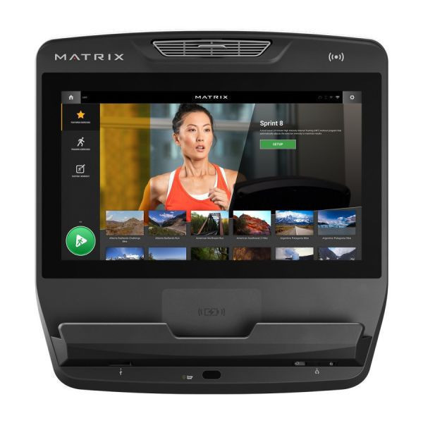 喬山 Matrix Performance 商用跑步機 Matrix Touch XL跑步機,Performance Plus跑步機,22吋觸控跑步機,5.0HP AC馬達,0‑20%斜度跑步機,商用跑步機,Wi‑Fi跑步機,Sprint 8訓練,無線充電機台,Ultimate Deck跑道