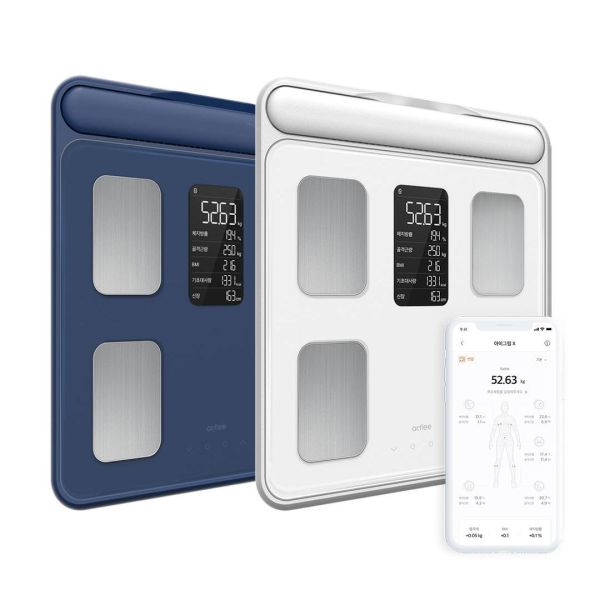 AtfleeTW韓國 iGripX手握式智慧體脂計 手握式智慧體脂計,iGripX藍,藍芽APP,韓國Kpop款,28項數據,體重BMI體脂,內臟脂肪,4.8吋螢幕,atflee授權,200萬銷售,98%精度,健身神器,家用握握測,APP追蹤