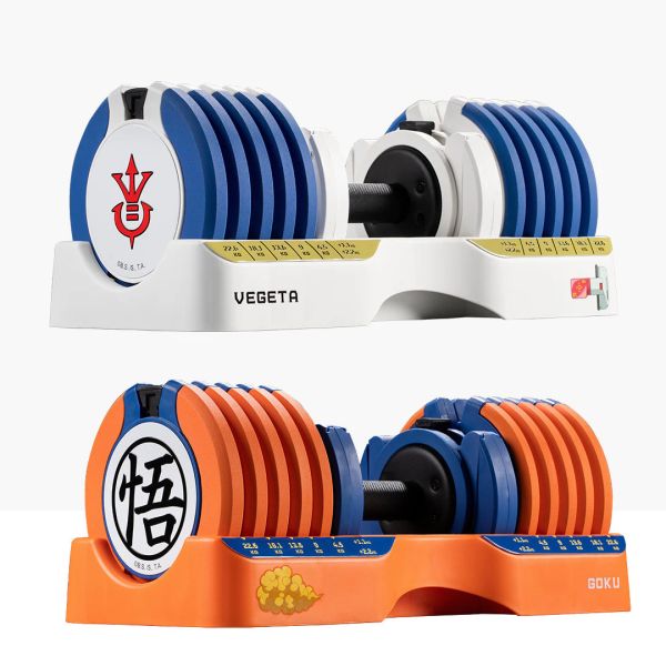 七龍珠聯名 55LB (25kg)可調式啞鈴 (含健身墊、龍珠) 悟空款 七龍珠Z健身墊, BYZOOM瑜伽墊, 悟空健身墊, 達爾瑜伽墊, PVC防滑墊, Dragon Ball Z墊子, 居家重訓墊, 官方授權健身墊, 6mm厚瑜伽墊, 賽亞人訓練墊,1212,1212優惠,雙12,悟空健身墊,達爾健身墊