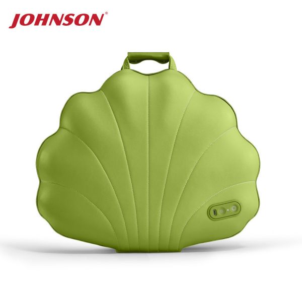 喬山 JOHNSON 貝殼舒摩墊D360︱TAKmE帶著走 按摩墊, 無線按摩器, 溫感揉捏, 深層按摩, 肩頸按摩, 腰部按摩, JOHNSON D360, 舒摩墊, 居家按摩, 放鬆肌肉​​,喬山