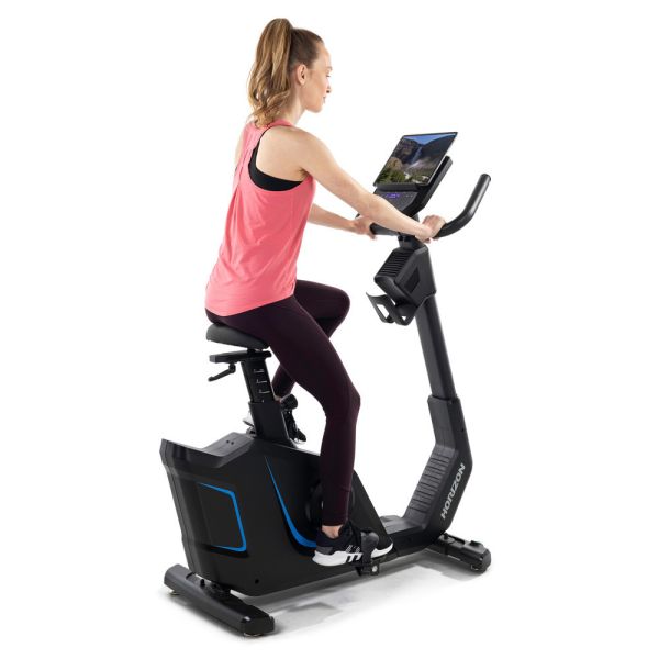 HORIZON 5.0U-21 直立式健身車 ​直立式健身車,室內健身車,智慧連線,靜音,飛輪,家庭健身,HORIZON 5.0U-21,健身器材推薦,磁控阻力,健身APP,喬山
