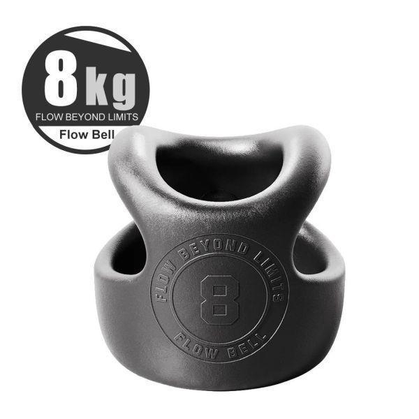 ONFLO Flowbell 5kg - 18kg 二合一啞鈴 / 壺鈴 (單入) 二合一啞鈴壺鈴,Flowbell,ONFLO啞鈴,鑄鐵壺鈴,居家肌力訓練,核心穩定訓練,抓握力訓練,台同健康活力館,台同運動用品