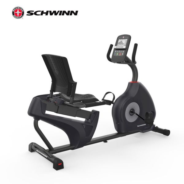 Schwinn 510R 斜臥式健身車 護膝健身車, 高背支撐,長輩復健推薦,銀髮族健身器材,安全復健運動,靜音訓練,人體工學設計,靜音健身車,物理治療器材,下肢復健,喬山