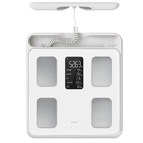 AtfleeTW韓國 iGripX手握式智慧體脂計 手握式智慧體脂計,iGripX藍,藍芽APP,韓國Kpop款,28項數據,體重BMI體脂,內臟脂肪,4.8吋螢幕,atflee授權,200萬銷售,98%精度,健身神器,家用握握測,APP追蹤