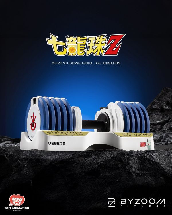 55LB (25kg) 可調式啞鈴 七龍珠聯名款悟空 達爾 可調式啞鈴, Byzoom,啞鈴, 55LB 啞鈴, 居家健身, 重量訓練, 啞鈴訓練, 健身器材, 重訓器材, 啞鈴推薦, 啞鈴調整,1111,雙11,1111優惠,父親節優惠,母親節優惠