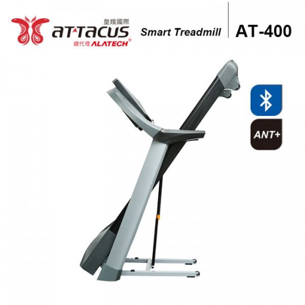 ATTACUS AT400智慧電動跑步機 智慧跑步機, ATTACUS AT400, Zwift 跑步機, 居家健身, NFC 跑步機, 8 點避震, Kinomap 支援, ALATECH 跑步機