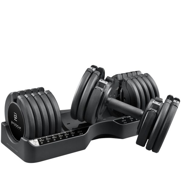 Byzoom Fitness 75磅(34kg)可調式啞鈴 可調式啞鈴, Byzoom,啞鈴, 75LB 啞鈴, 居家健身, 重量訓練, 啞鈴訓練, 健身器材, 重訓器材, 啞鈴推薦, 啞鈴調整