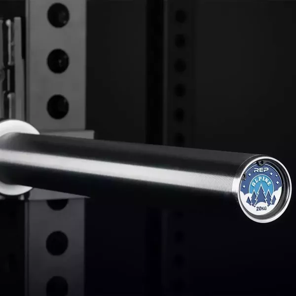 Alpine系列 專業舉重槓鈴桿 - 20kg Alpine槓鈴, 專業舉重槓鈴桿, 奧林匹克舉重槓, 硬鉻槓鈴, 滾針軸承槓鈴, IWF標準槓鈴, 競技舉重槓, 頂級槓鈴推薦, 無中心滾花槓鈴, 高彈性反饋槓鈴, REP FITNESS槓鈴, REP-ST-BB-5120-HC
