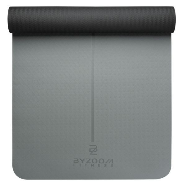 TPE 止滑輕巧瑜珈墊 4mm (粉色) BYZOOM FITNESS,TPE瑜珈墊,4mm瑜珈墊,灰色瑜珈墊,止滑瑜珈墊,輕巧瑜珈墊,環保瑜珈墊,瑜珈墊推薦,瑜珈墊選購,瑜珈墊品牌,健身墊