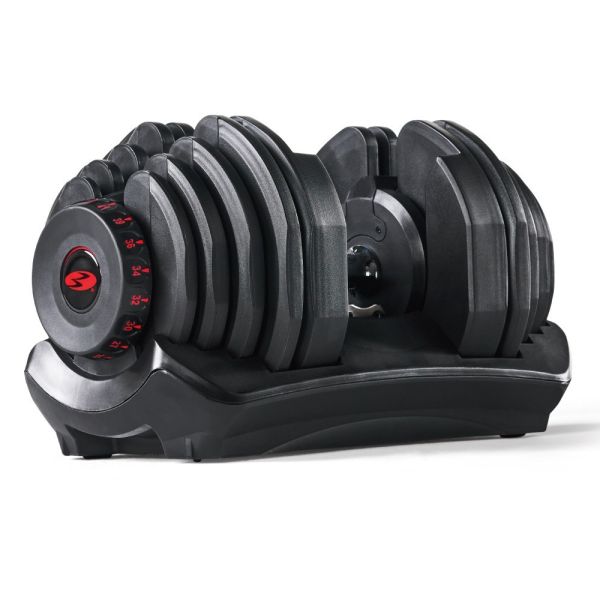 BowFlex 1090i 可調式啞鈴 4-41kg｜SelectTech系列 可調式啞鈴, 居家重訓, 重量訓練, 健身器材, 健身設備, 啞鈴, 健身器材推薦, 健身配件, 重訓器材, 居家健身, JRNY 應用程式, 重量訓練器材, 健身房器材,喬山