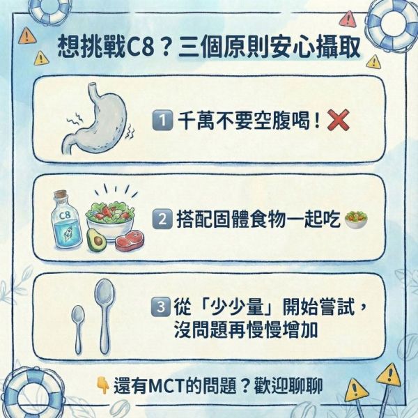 椰子油來源 純C8中鏈三酸甘油酯(C8 MCT)/ 250ml C8,MCT,中鏈三酸甘油脂,生酮飲食,防彈咖啡,生酮,減肥