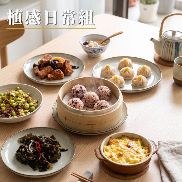 綠食匯-植感日常免運組-4道冷饌+3道經典點心 冷凍蔬食,蔬食推薦,素食,素食推薦,排隊美食,冷凍宅配免運費,免運費,免運