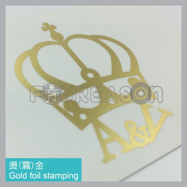 special coating / foil / embossing 