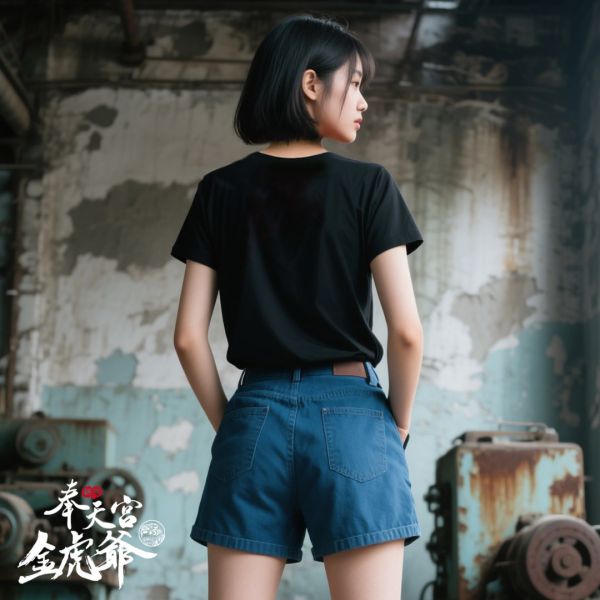 新港奉天宮金虎爺認證授權/霸氣總裁虎頭logo 新港奉天宮金虎爺認證授權/霸氣總裁虎頭logo-衣服 t恤
