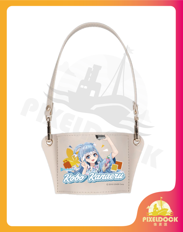 Kobo Kanaeru皮革飲料杯套 - Hololive Hololive 皮革杯套, 動漫飲料袋, VTuber 周邊, Hololive Merchandise, 收藏杯套, Anime Drink Holder, Kobo Kanaeru