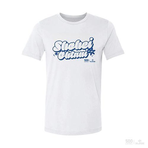 大谷翔平 Shohei Ohtani【棒球應援T恤】Simple Pop 白色 - MLBPA官方授權 500 LEVEL 大谷翔平,大谷翔平T恤,大谷翔平應援,大谷翔平周邊,WBC 2026,WBC世界棒球經典賽,世界棒球經典賽T恤,應援T恤,棒球應援服,MLBPA正版授權,官方授權,球迷收藏,棒球周邊商品,美國潮牌500 LEVEL