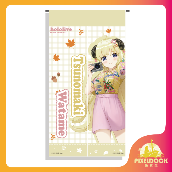 門簾-Tsunomaki Watame Hololive 門簾, 動漫家居周邊, VTuber 周邊, Hololive Merchandise, 收藏布簾, Anime Curtain
