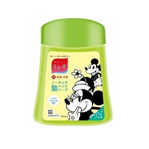 日本 MUSE 泡沫洗手機補充瓶 250ml｜迪士尼限定設計 MUSE 補充瓶, 迪士尼 洗手液, 米奇 洗手機, 米妮 洗手機, 泡沫洗手機 補充罐, 自動洗手機 補充液, 日本 MUSE 洗手液, 感應洗手機補充, DETTOL 相容補充罐, MUSE 專用補充, 250ml 洗手液