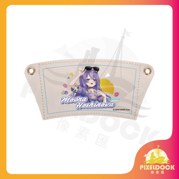 Moona Hoshinova皮革飲料杯套 - Hololive Hololive 皮革杯套, 動漫飲料袋, VTuber 周邊, Hololive Merchandise, 收藏杯套, Anime Drink Holder,  Moona Hoshinova