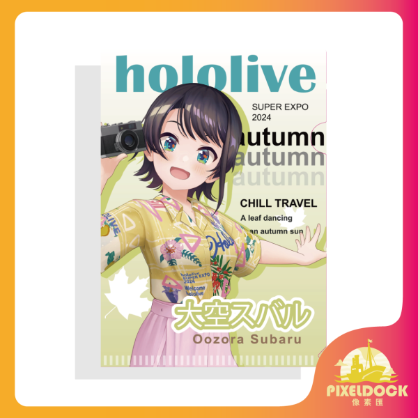 L型資料夾-Oozora Subaru Hololive L型資料夾, 動漫資料夾, VTuber 周邊, Hololive Merchandise, 收藏文具, Anime Clear File