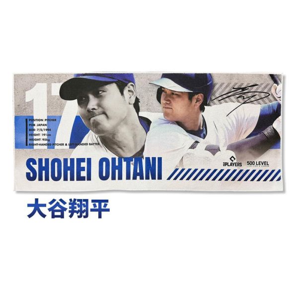 【日本棒球明星應援毛巾】簽名版 MLBPA官方正版授權 WBC世界棒球經典賽,World Baseball Classic,日本球星應援毛巾,WBC應援毛巾,棒球應援商品,日職球星周邊,球星周邊商品,日本隊應援,棒球紀念商品,MLBPA官方授權,正版授權商品,棒球迷收藏,應援毛巾推薦,美國運動潮牌500 LEVEL