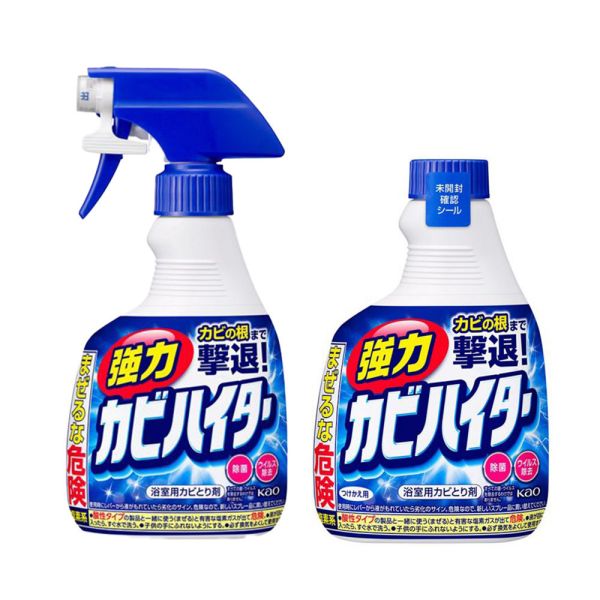 日本 花王 KAO 浴室強力除霉泡沫噴霧清潔劑 400ml 花王,KAO,日本花王,除霉噴霧,浴室清潔劑,除黴噴霧,日本清潔劑,浴缸除霉,磁磚除霉,浴室泡沫清潔劑,黴菌清潔,防霉清潔劑,強效除霉,日本除霉劑,浴室除黴,日本原裝進口清潔劑,除霉補充瓶,泡沫除霉,日本花王除霉,日本花王清潔