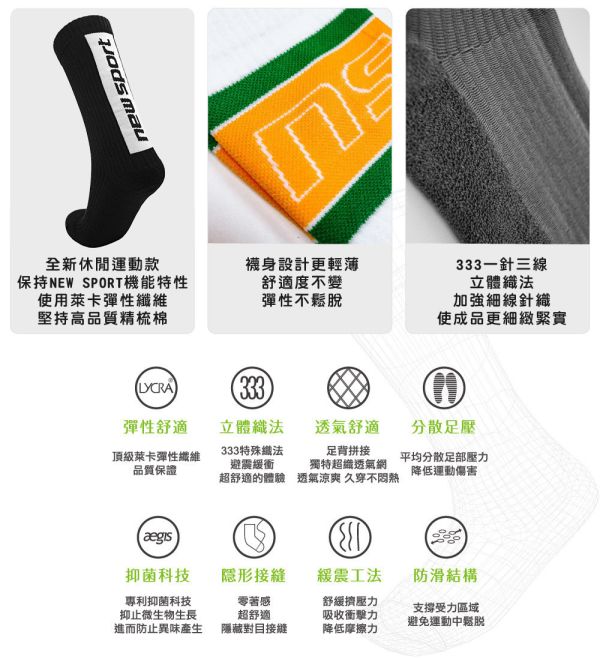 newsport 鈕斯勃 休閒運動長襪【筒後LOGO-黑白】除臭襪 台灣製造 newsport 運動襪, 鈕斯勃長襪, 台灣製除臭襪, 抗菌運動襪, 透氣機能襪, 緩震長襪, 萊卡運動襪, 精梳棉襪子, 潮流休閒襪推薦