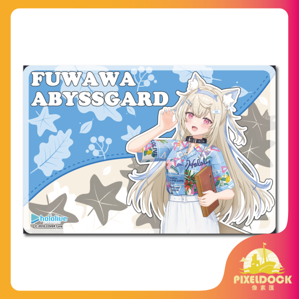 軟式珪藻土地墊-Fuwawa Abyssgard Hololive 珪藻土地墊, 動漫浴室墊, VTuber 周邊, Hololive Merchandise, 吸水地墊, Anime Mat