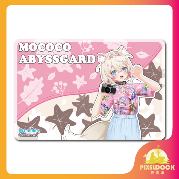 軟式珪藻土地墊-Mococo Abyssgard Hololive 珪藻土地墊, 動漫浴室墊, VTuber 周邊, Hololive Merchandise, 吸水地墊, Anime Mat