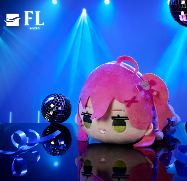 櫻巫女-絨毛趴姿娃娃 Hololive 絨毛娃娃, Hololive FURYU 娃娃, VTuber 周邊, Hololive Merchandise, 限量收藏娃娃, Anime Plush Doll