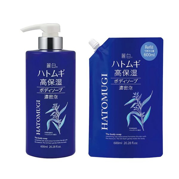 日本 Kumano 熊野油脂 麗白 薏仁高保濕沐浴乳 濃密泡 600ml 大容量補充包 熊野油脂沐浴乳,日本沐浴乳推薦,薏仁沐浴乳,高保濕沐浴乳,麗白沐浴乳,天然保濕沐浴乳,日本原裝沐浴乳,Kumano沐浴乳,乳木果油沐浴乳,透明質酸沐浴乳,大容量沐浴乳,日本補充包沐浴乳,敏感肌沐浴乳,濃密泡沫沐浴乳