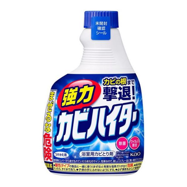 日本 花王 KAO 浴室強力除霉泡沫噴霧清潔劑 400ml補充瓶(無噴頭) 除霉噴霧 加強 除黴菌 浴缸除黴 花王,KAO,日本花王,除霉噴霧,浴室清潔劑,除黴噴霧,日本清潔劑,浴缸除霉,磁磚除霉,浴室泡沫清潔劑,黴菌清潔,防霉清潔劑,強效除霉,日本除霉劑,浴室除黴,日本原裝進口清潔劑,除霉補充瓶,泡沫除霉,日本花王除霉,日本花王清潔