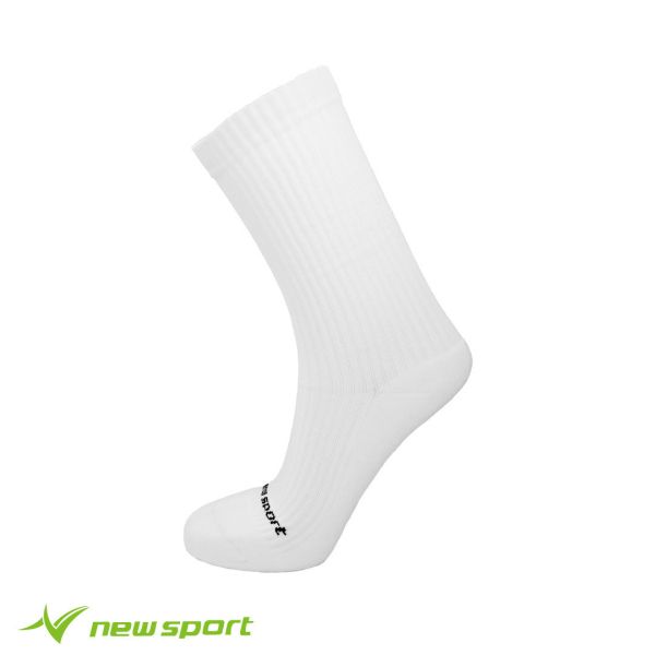 newsport 鈕斯勃 休閒運動長襪｜基本百搭【素色-白】22-25cm除臭襪 台灣製造 newsport 運動長襪,鈕斯勃襪子,台灣製除臭襪,抗菌透氣襪,緩震長襪,素色白襪推薦,萊卡彈性襪,精梳棉襪子,運動襪推薦,除臭抗菌襪,台灣製襪子品牌