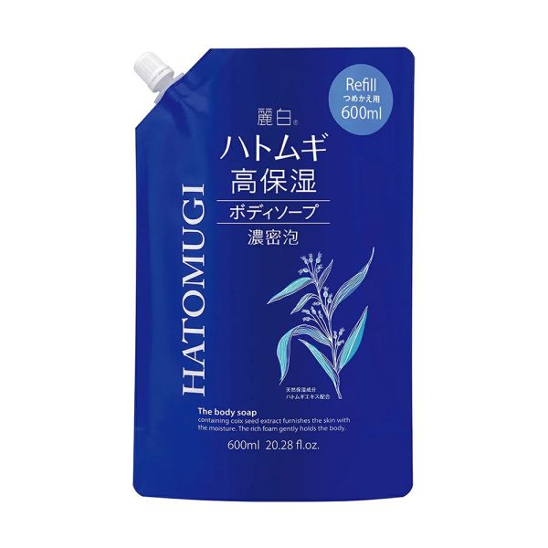 日本 Kumano 熊野油脂 麗白 薏仁高保濕沐浴乳 濃密泡 600ml 大容量補充包 熊野油脂沐浴乳,日本沐浴乳推薦,薏仁沐浴乳,高保濕沐浴乳,麗白沐浴乳,天然保濕沐浴乳,日本原裝沐浴乳,Kumano沐浴乳,乳木果油沐浴乳,透明質酸沐浴乳,大容量沐浴乳,日本補充包沐浴乳,敏感肌沐浴乳,濃密泡沫沐浴乳