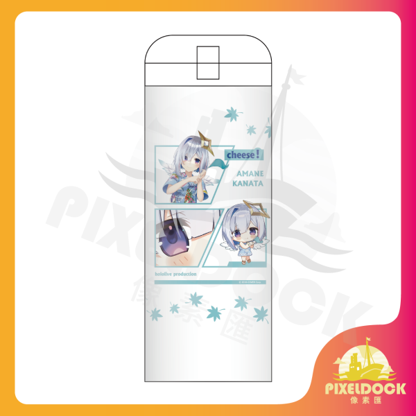 Hololive保溫杯-Amane Kanata Hololive 保溫杯, 動漫隨行杯, VTuber 周邊, Hololive Merchandise, 限量保溫瓶, Anime Mug, Amane Kanata