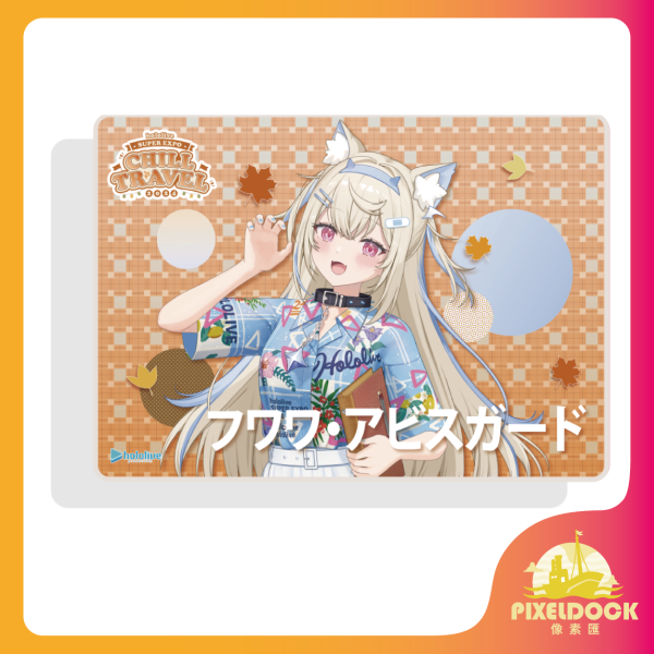 涼感枕頭墊-Fuwawa Abyssgard Hololive 涼感枕頭墊, 動漫枕頭墊, VTuber 周邊, Hololive Merchandise, 夏季必備周邊, Anime Cushion