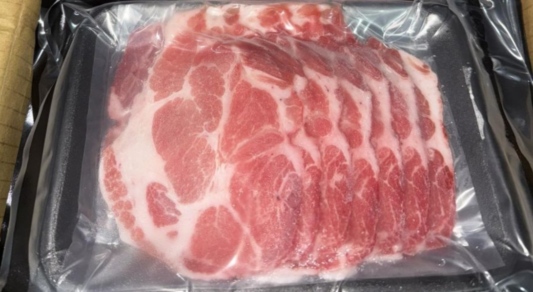 台灣豬梅花肉片 