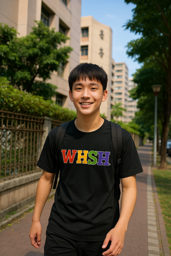 WH四色字母短T T恤,T-shirt,CVC精梳棉,文華高中,WHSH,寧夏日常,字母短T,精梳棉T-shirt,休閒T-shirt 推薦,百搭 T 恤,CVC短T, 精梳棉T恤, 字母印花T, 重磅短T, 百搭短袖, 男友風T恤, 潮流短T, 夏日穿搭, Z世代穿搭, 280g棉T,休閒服飾,日用品,療癒商品,生活選物,網路商店,瑪琪朵嚴選,質感生活,網路選物店,校園紀念品,文華高中