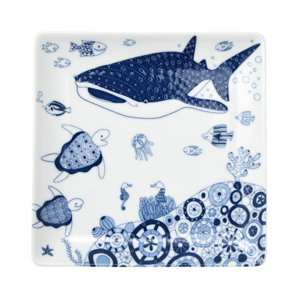 【natural69】 cocomarine 四方盤 鯨鯊 