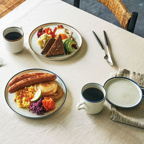 大餐盤 23cm 咖啡店系列 