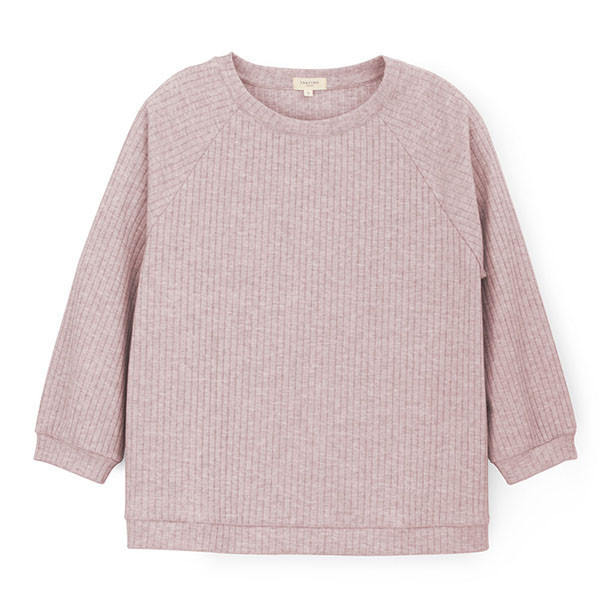 氣質羅紋百搭圓領上衣-共2色 