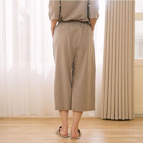 MIT有機棉前口袋八分褲-共2色 