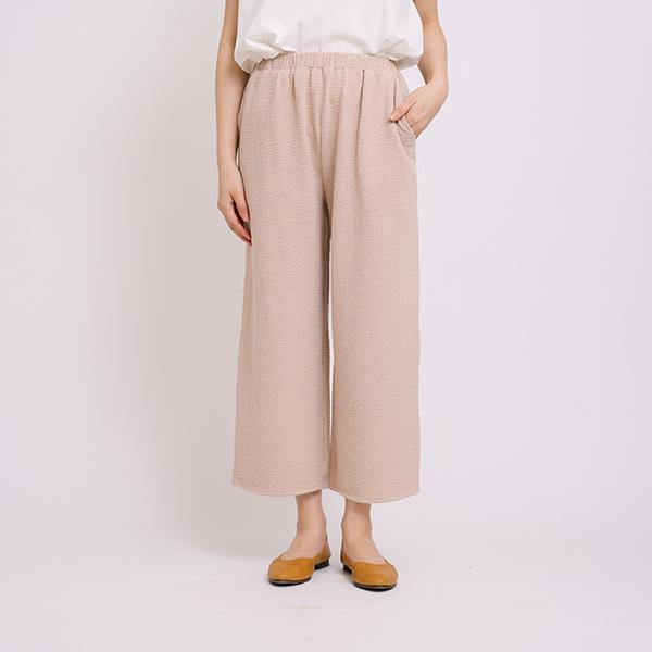彈性紋理舒適長褲-共2色 