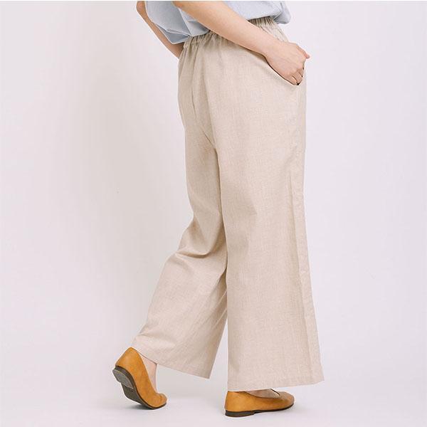 側剪接設計造型長褲-共2色 