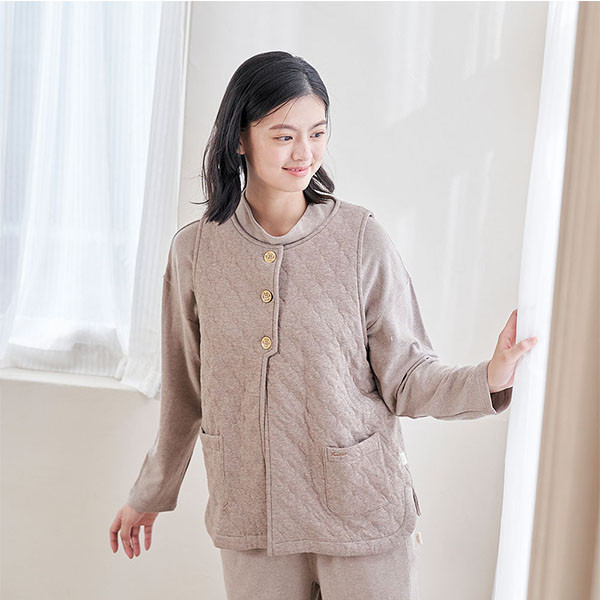 MIT有機棉鋪棉背心-共2色 