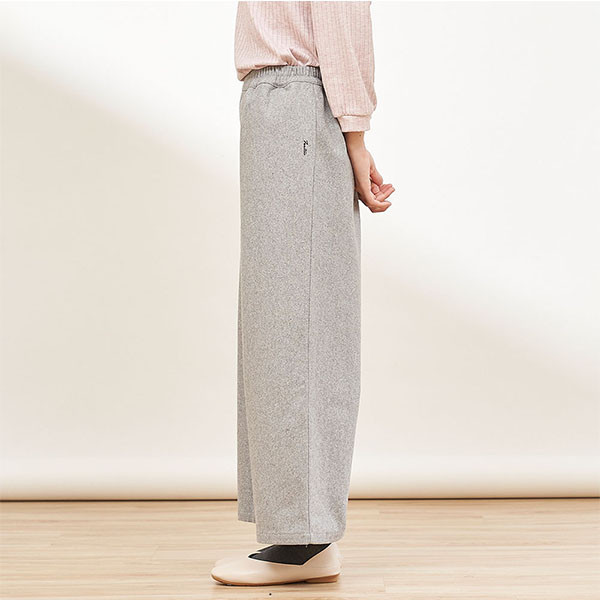 冬日保暖羊毛寬褲-共2色 