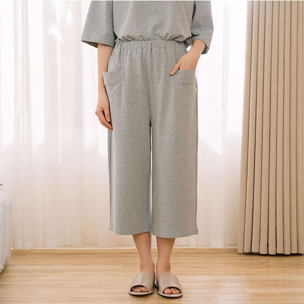 MIT有機棉前口袋八分褲-共2色 