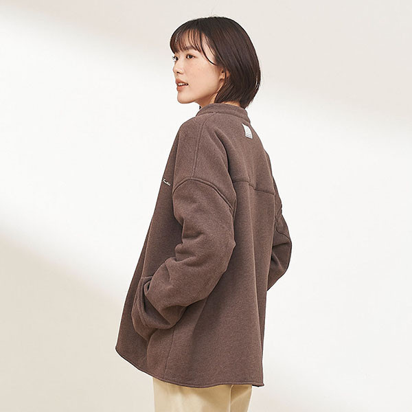 口袋造型內刷毛保暖厚外套-共2色 